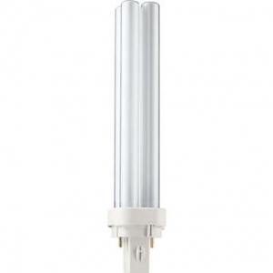 Philips Kompaktleuchtstofflampe Master PL-C 2 Pin G24d warmweiss 230V 26W/830