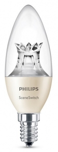 Philips LEDcandle SceneSwitch 5,5W-40W E14 klar