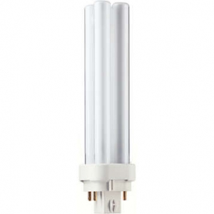 Philips Kompaktleuchtstofflampe Master PL-C 4 Pin G24q neutralweiss 230V 18W/840